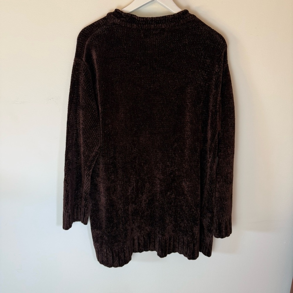 Vintage Chocolate Brown Sweater - Picture 3 of 6